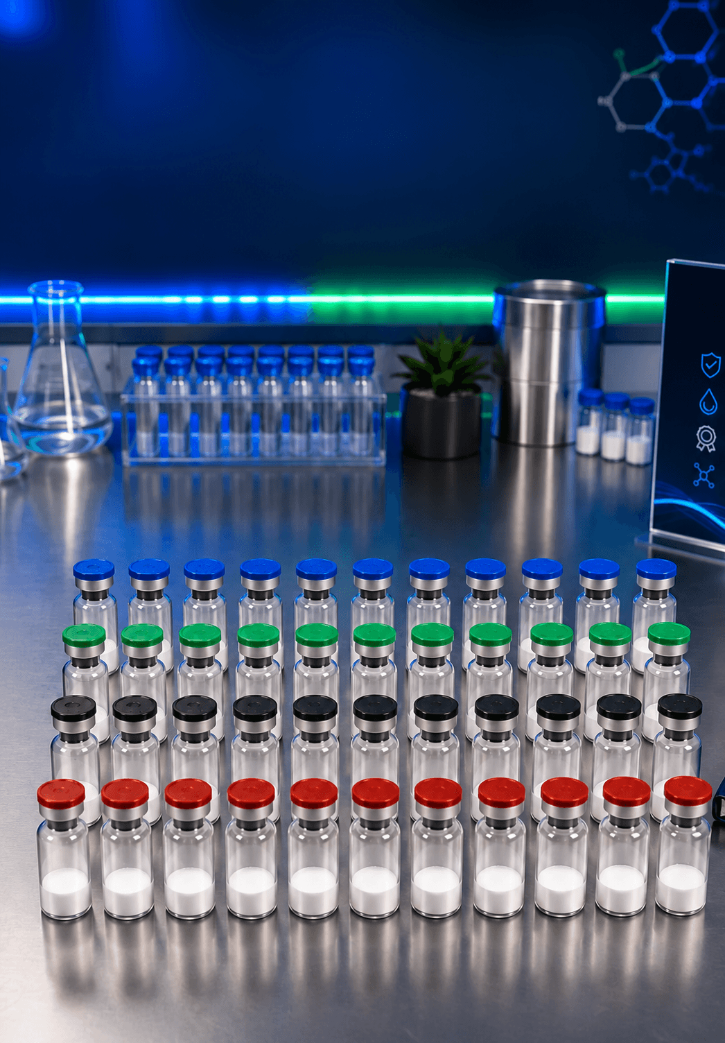 MK-677 / MK-2866 Research- 50 tablets — bottle of tablets for laboratory research, MedixAnimals (photo 1)