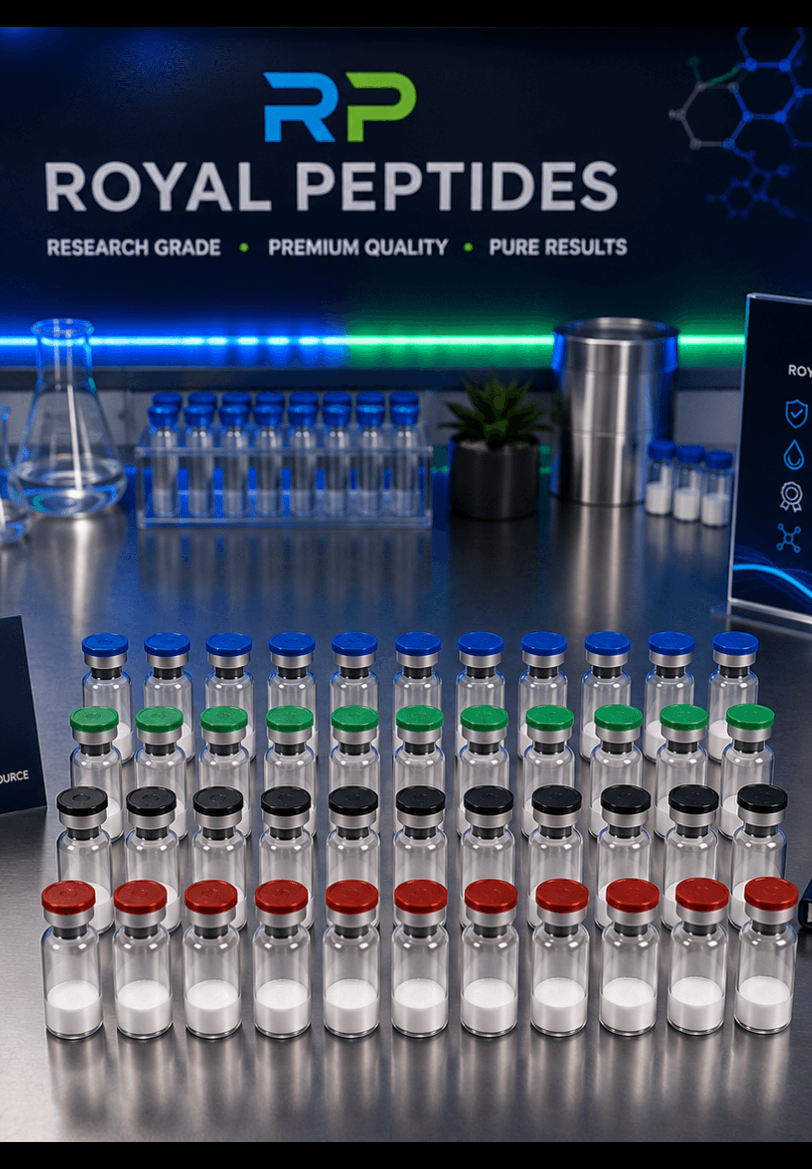 IGF 1mgx10vials — lyophilized vial (kit of 10) for laboratory research, MedixAnimals (photo 1)